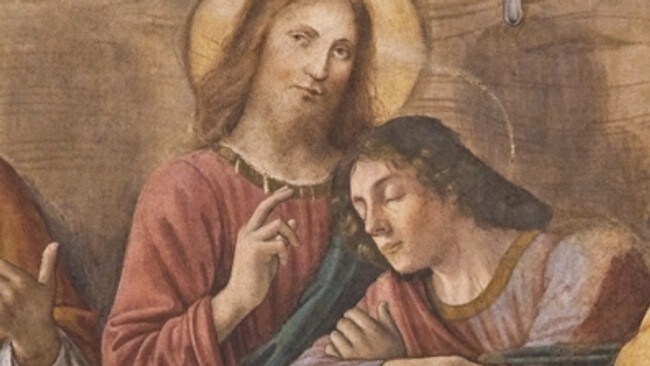 Det siste måltid - Jesus og Johannes (Foto: Domenico Ghirlandaio) Det siste måltid - Jesus og Johannes (Foto: Domenico Ghirlandaio)