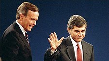 George Bush og Michael Dukakis George Bush og Michael Dukakis