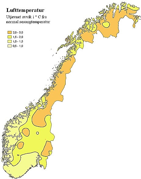 Hva Er Den Laveste Temperaturen Målt I Norge