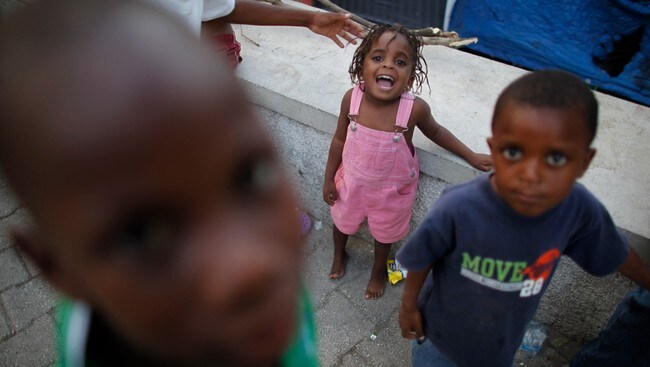 Barn i Haiti (Foto: Eliana Aponte/Scanpix/Reuters)