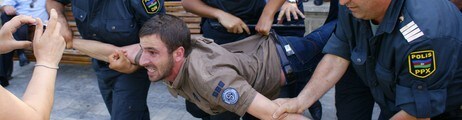 TOPSHOTS-AZERBAIJAN-OPPOSITION - (Foto: SAMIR ALIYEV/Afp)