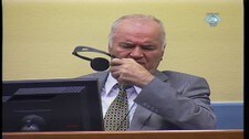 Video Mladic kastes ut av rettssalen (Foto: Nyhetsspiller) Video Mladic kastes ut av rettssalen (Foto: Nyhetsspiller)