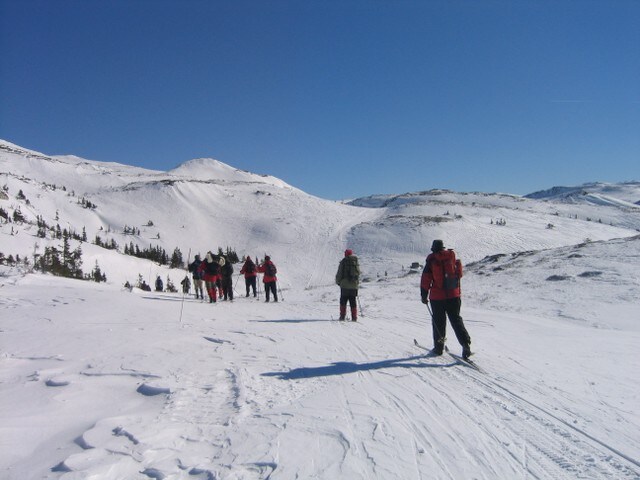 Skitur i Lifjell