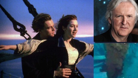 James Cameron var regissør for filmen Titanic. (Foto: Scanpix/Reuters/Montasje) James Cameron var regissør for filmen Titanic. (Foto: Scanpix/Reuters/Montasje)