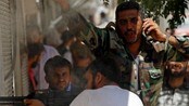 Menn i Free Syrian Army i Aleppo
