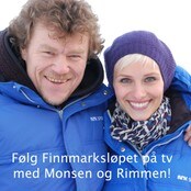 Finnmarksløpet på tv med Lars Monsen og Anne Rimmen