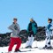 Ungdommer på Quiksilvercamp i Galdhøpiggen Sommerskisenter. 