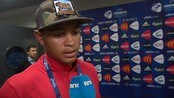 Joshua King: - Tror aldri jeg har spilt mot et så godt lag - Joshua King tok tapet med knusende ro, og måtte innrømme at han var sliten. Reporter: Marius Skjelbæk