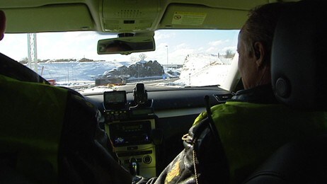 UP ute på patrulje (Foto: Per Onsheim/NRK) UP ute på patrulje (Foto: Per Onsheim/NRK)