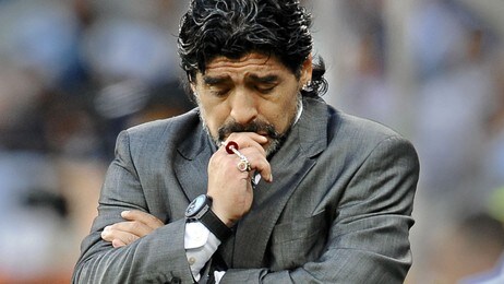 Diego Maradona (Foto: DANIEL GARCIA/Afp)
