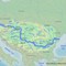 Den 2800 kilometer lange Donau er islagt fra Østerrike til svartehavskysten.
