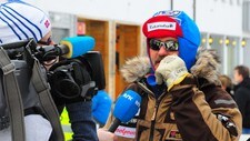 Robert Sørlie i Kirkenes (Foto: Erik Lieungh)