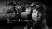 Piloten Gidsken Jakobsen - Gidsken Jacobsen fran Narvik var et kjent navn i Norge på 1930-tallet. Hun var blant annet den første norske kvinnen med sitt eget flyselskap.