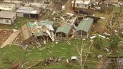 Tornado i Texas - Tornado i Texas - mange ødelagte hus