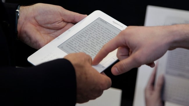 Kindle lesebrett (Foto: Ted S. Warren/Ap) Kindle lesebrett (Foto: Ted S. Warren/Ap)