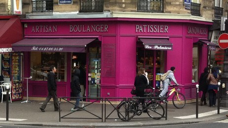 Konditor i Paris (Foto: Kristian Elster/NRK) Konditor i Paris (Foto: Kristian Elster/NRK)