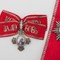 Storkors av Katharinaordenen. Innstiftet av Keiser Peter I (Peter den store) av Russland i forbindelse med ekteskapsinngåelsen med Katharina I av Russland i 1714. 
Foto:Jan Haug. Det kongelige hoff 