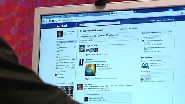 Facebook (Foto: Remi Sagen/NRK) Facebook (Foto: Remi Sagen/NRK)
