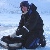 Sebastian Gerland (Foto: Kim Holmen, Norsk Polarinstitutt)