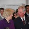 Prins Charles, hertuginne av Cornwall og dronning Sonja under musikkeansen sammen med bl.a. overlevende fra Utøya 22.07.12 på Nobels fredssenter i Oslo tirsdag.