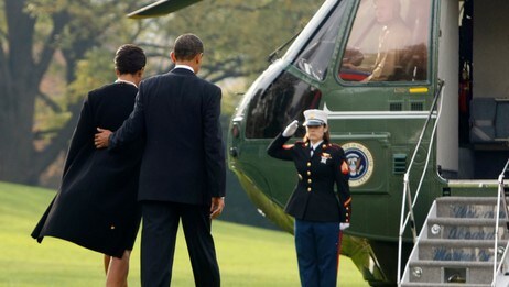 President Barack Obama og førstedame Michelle Obama (Foto: Gerald Herbert/Scanpix/AP)
