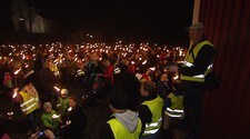Fakkeltog Gjerstad (NRK)