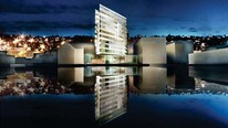 Nytt kurs- og konferansehotel (Foto: Nils Torp Arkitekter 	)