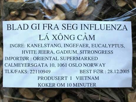 blad fra influenza (Foto: Kilde: ukjent) blad fra influenza (Foto: Kilde: ukjent)