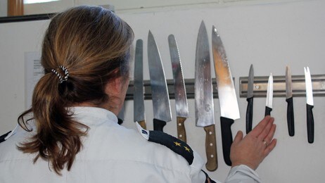 Teller kniver (Foto: Line Hødnebø) Teller kniver (Foto: Line Hødnebø)