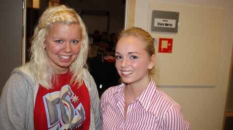 Anja Husøy Hersel og Sunniva Garshol (Foto: Trond Vestre/NRK)
