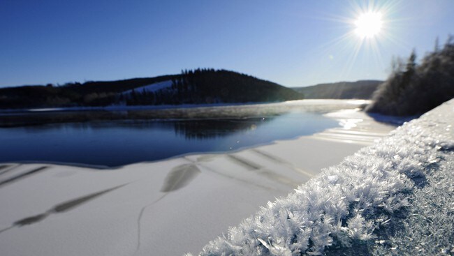 Iskrystaller (Foto: PHILIPP GUELLAND/Scanpix/AFP)