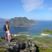 Skrovafjellet i Lofoten, utsyn mot Molldøra