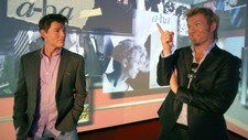 Morten Harket og Magne Furuholmen i a-ha på Rockheim i Trondheim 31.08.10 (Foto: Jørn Gjersøe/NRK) Morten Harket og Magne Furuholmen i a-ha på Rockheim i Trondheim 31.08.10 (Foto: Jørn Gjersøe/NRK)
