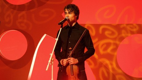 Alexander Rybak i finalen (Foto: Birte Njøsen Horne/NRK)