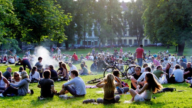 Sofienbergparken (Foto: Larsen, Håkon Mosvold/SCANPIX) Sofienbergparken (Foto: Larsen, Håkon Mosvold/SCANPIX)