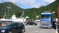 Lavik ferjekai (Foto: Ottar Starheim/NRK)