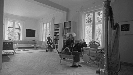 Arne Nordheim og Rannveig Getz i Grotten (Foto: Gjellesvik, Inge/SCANPIX) Arne Nordheim og Rannveig Getz i Grotten (Foto: Gjellesvik, Inge/SCANPIX)