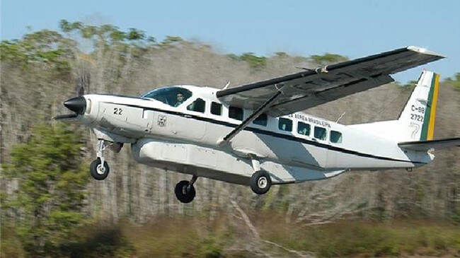 Et Cessna C-98 Caravan fly (Scanpix/AFP) Et Cessna C-98 Caravan fly (Scanpix/AFP)