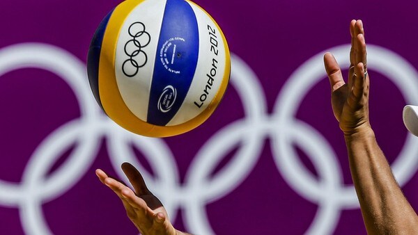 OL i London - sandvolleyball: Bronsekamp Brasil - Kina, kvinner
