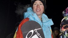 Torstein Horgmo med ny pallplassering. (Foto: Norges Snowboardforbund)