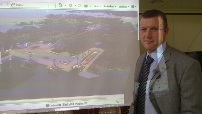 Adm. dir. Tor Gjertsen i Lutelandet Offshore AS (Foto: Arne Stubhaug/NRK) Adm. dir. Tor Gjertsen i Lutelandet Offshore AS (Foto: Arne Stubhaug/NRK)
