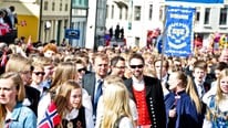 17. mai i Ålesund (Foto: Ivar Lid Riise/NRK) 17. mai i Ålesund (Foto: Ivar Lid Riise/NRK)