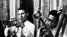 Rowland Greenberg og Dizzy Gillespie (Foto: Tore Fredenlund/Norsk Jazzarkiv) Rowland Greenberg og Dizzy Gillespie (Foto: Tore Fredenlund/Norsk Jazzarkiv)