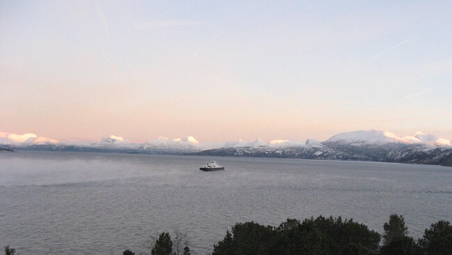 Tysfjord i januar 2013 (Foto: Harrieth Aira/NRK)