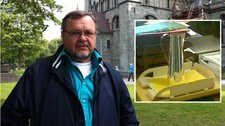 Bjørn Eklo tok sølvtøy fra Nidarosdomen (Foto: Sverre Lilleeng/NRK/Privat) Bjørn Eklo tok sølvtøy fra Nidarosdomen (Foto: Sverre Lilleeng/NRK/Privat)