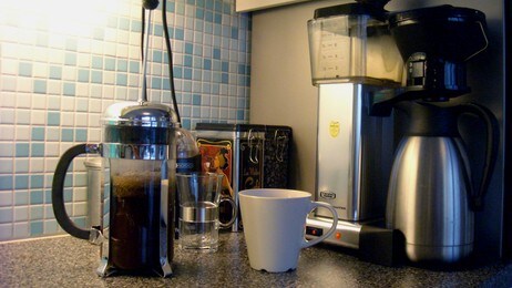 Kaffeutstyr (Foto: Karina Jørgensen/NRK)