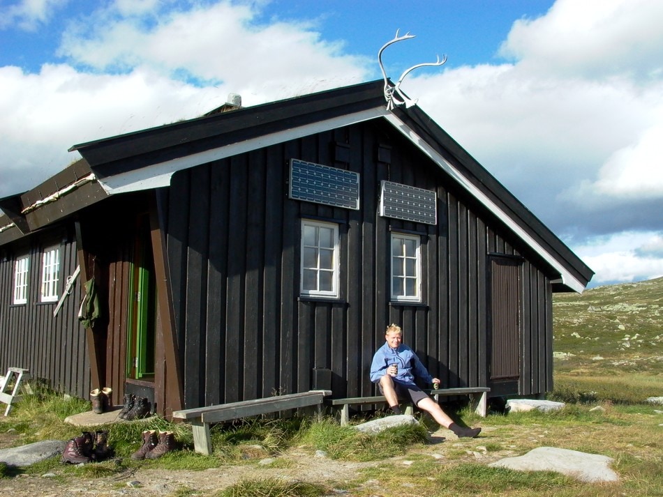 Framme på Helberghytta