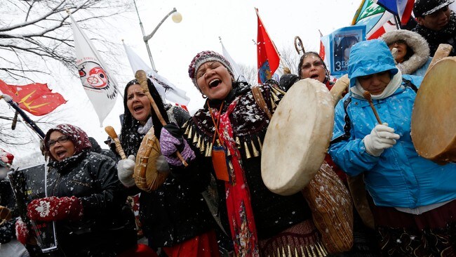 Urfolksaktivister og kampanjen "Idle No More"