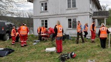 Leteaksjonen i Drangedal (Foto: Gunn Myrvold Lindheim/Scanpix) Leteaksjonen i Drangedal (Foto: Gunn Myrvold Lindheim/Scanpix)