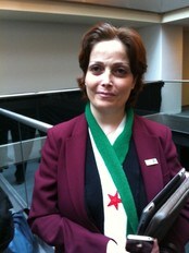 Soher Atassi (Foto: Sigurd Falkenberg Mikkelsen/NRK) Soher Atassi (Foto: Sigurd Falkenberg Mikkelsen/NRK)
